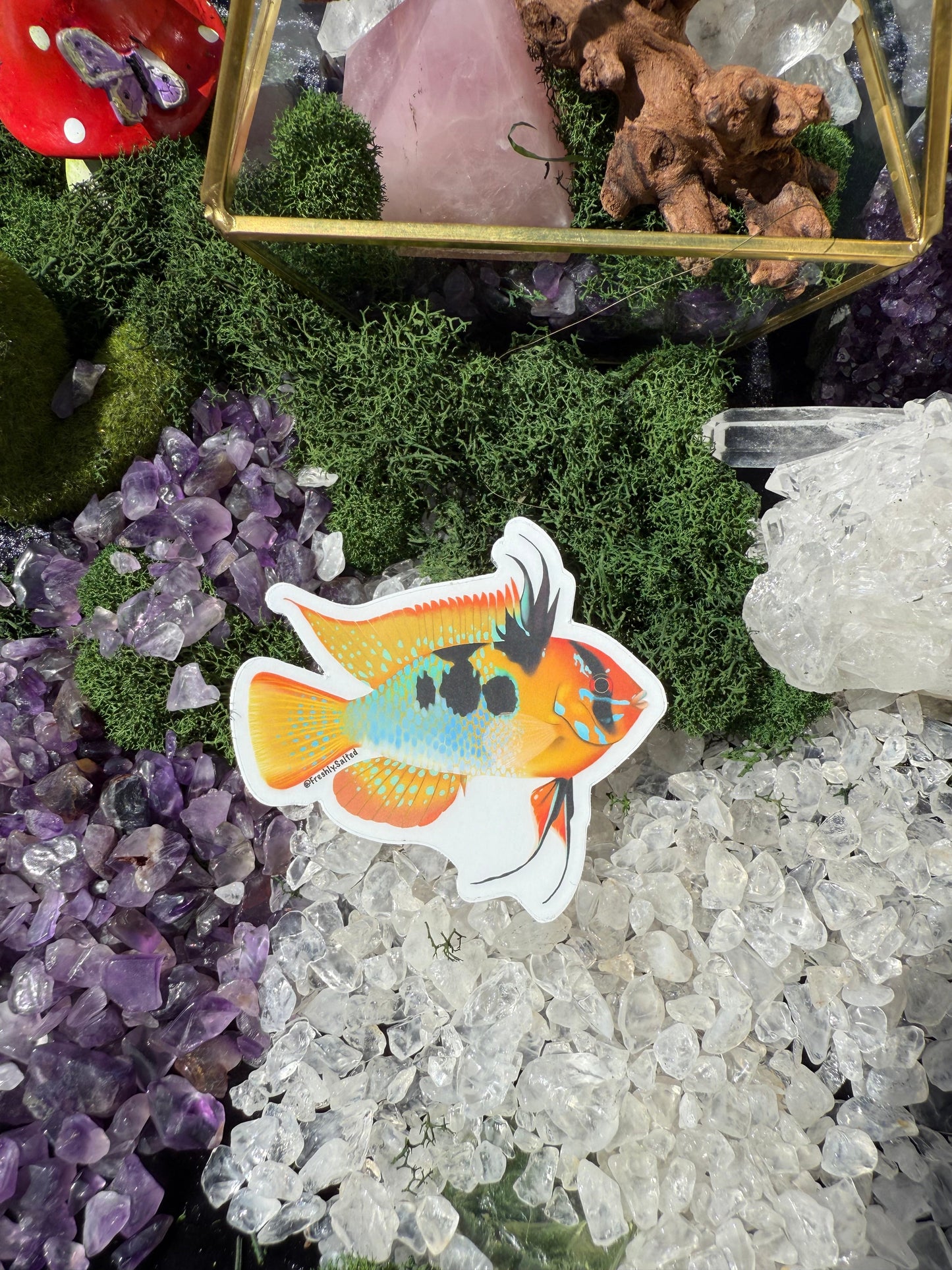 German Blue Ram Sticker