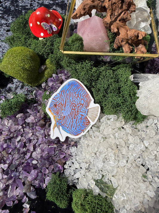 Discus Sticker